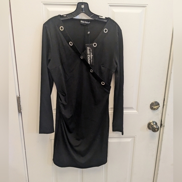 NWT Scarlet Darkness Punk Goth Dress - Picture 1 of 3